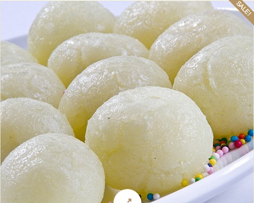 India Desire : Buy 1 Kg Rasogulla At Rs. 149 Only From Sweetsinbox 